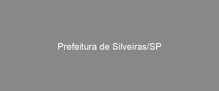 Provas Anteriores Prefeitura de Silveiras/SP